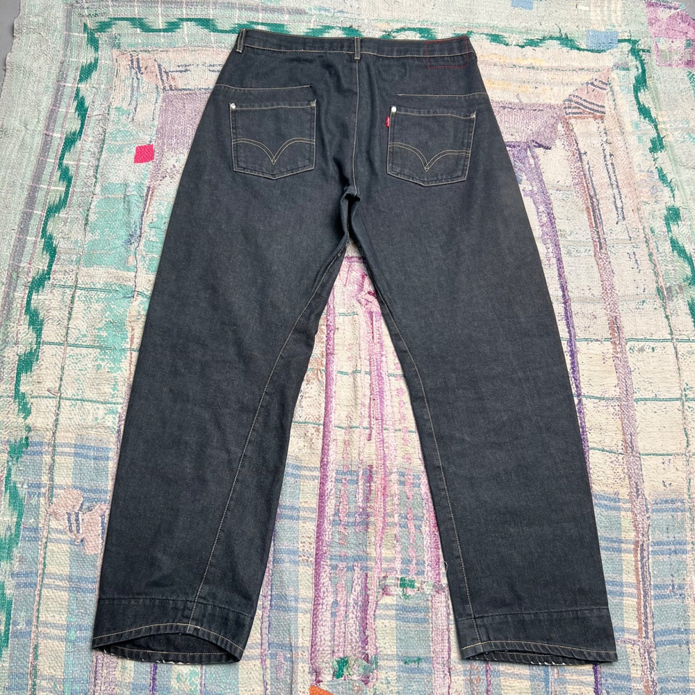 Vintage Levis Engineered Jeans Mens Twisted Zipper Fly 34x30